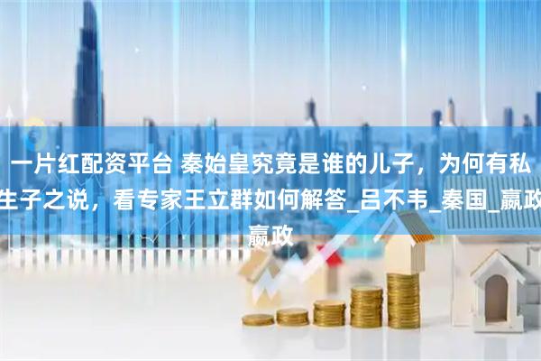 一片红配资平台 秦始皇究竟是谁的儿子，为何有私生子之说，看专家王立群如何解答_吕不韦_秦国_嬴政