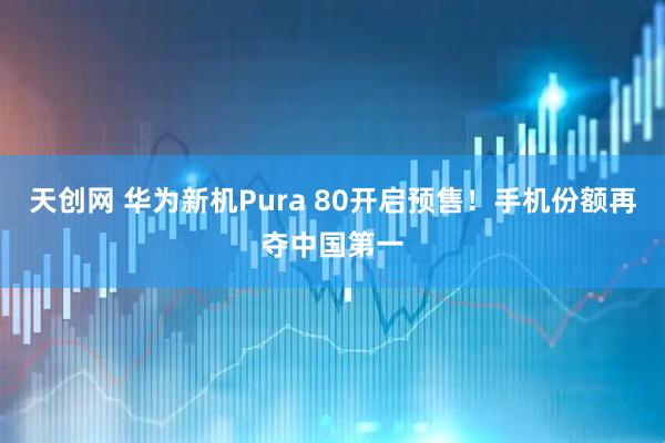 天创网 华为新机Pura 80开启预售！手机份额再夺中国第一